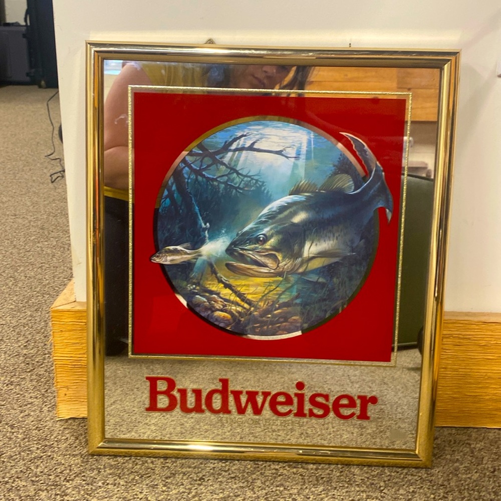 Budweiser Mirror Picture